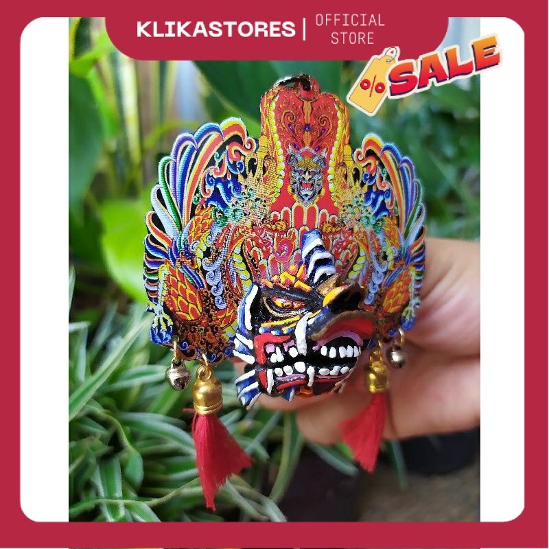 barongan KUCINGAN DEVIL miniatur gantungan kunci souvenir GK