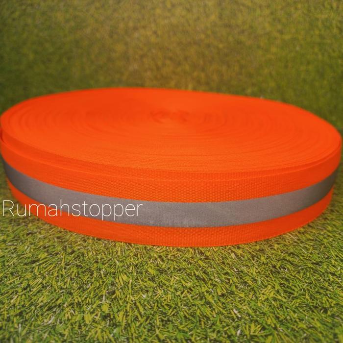 scotlight / scotlight kain /scotlight rompi safety reflective (1 Roll) - orange 5cm