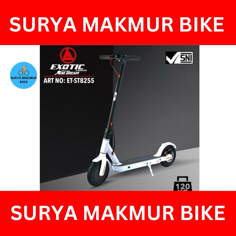 SO Scooter Skuter Listrik Exotic ST 8255/8256 Dewasa Anak By Pacific