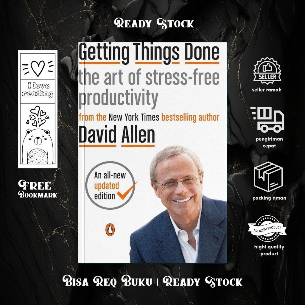 Getting Things Done by David Allen (English/Indonesia)