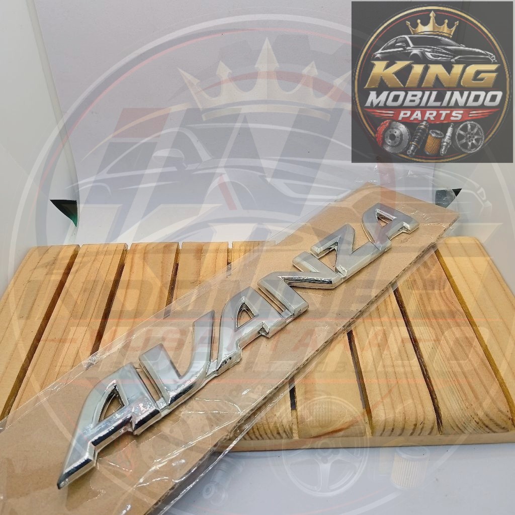 Emblem Logo Tulisan Mobil Avanza Original