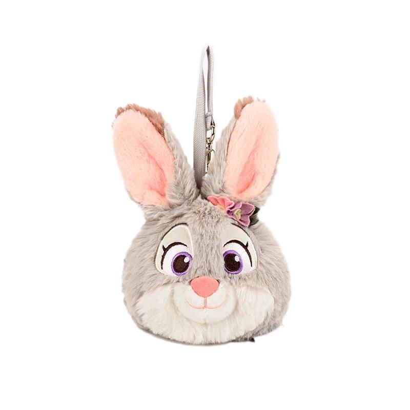Kawaii Zootopia Judy Hopps Plush Toys Coin Purse Wallet Creative Cartoon Nick Wilde Backpack Couple 