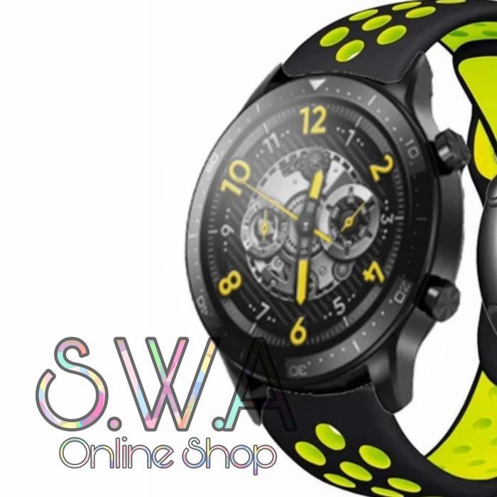 Strap Nike Volt Tali Jam Watch Band Sport Olahraga Realme Watch S Pro Real Me Watch 5 3 2 S2 Pro - b