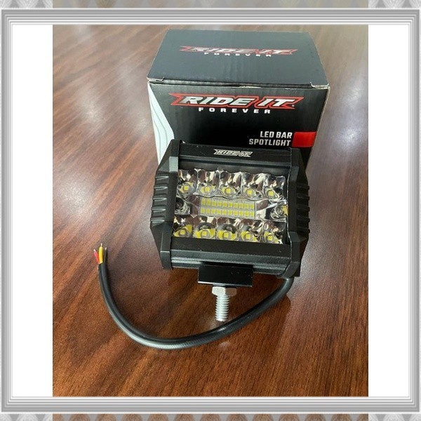 Original Lampu Tembak Sorot LED CAREE 20 titik mata 12V Kotak Ride it Flash Universal Mobil Motor Tr