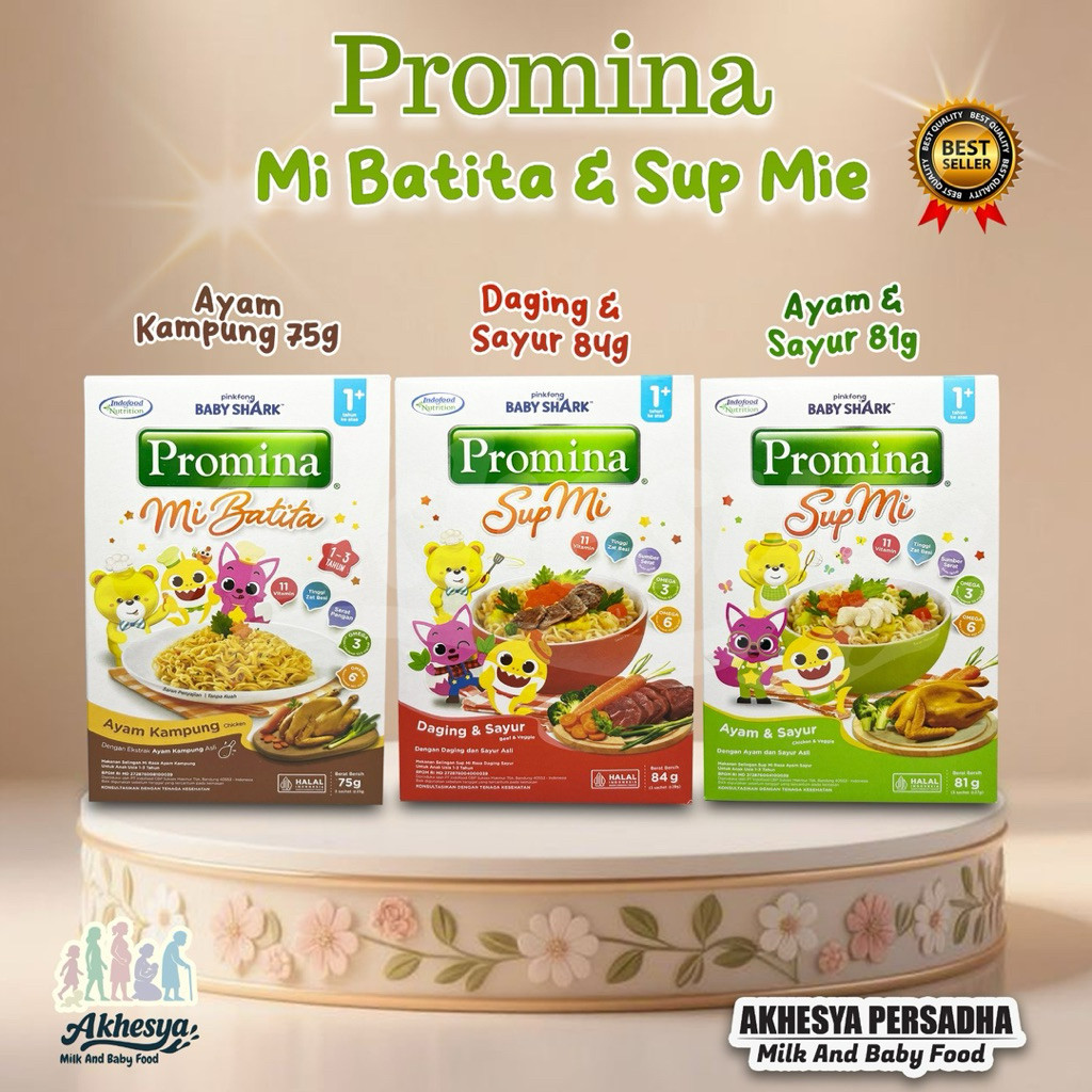 promina sup mie / mie batita / mie makanan bayi exp aman