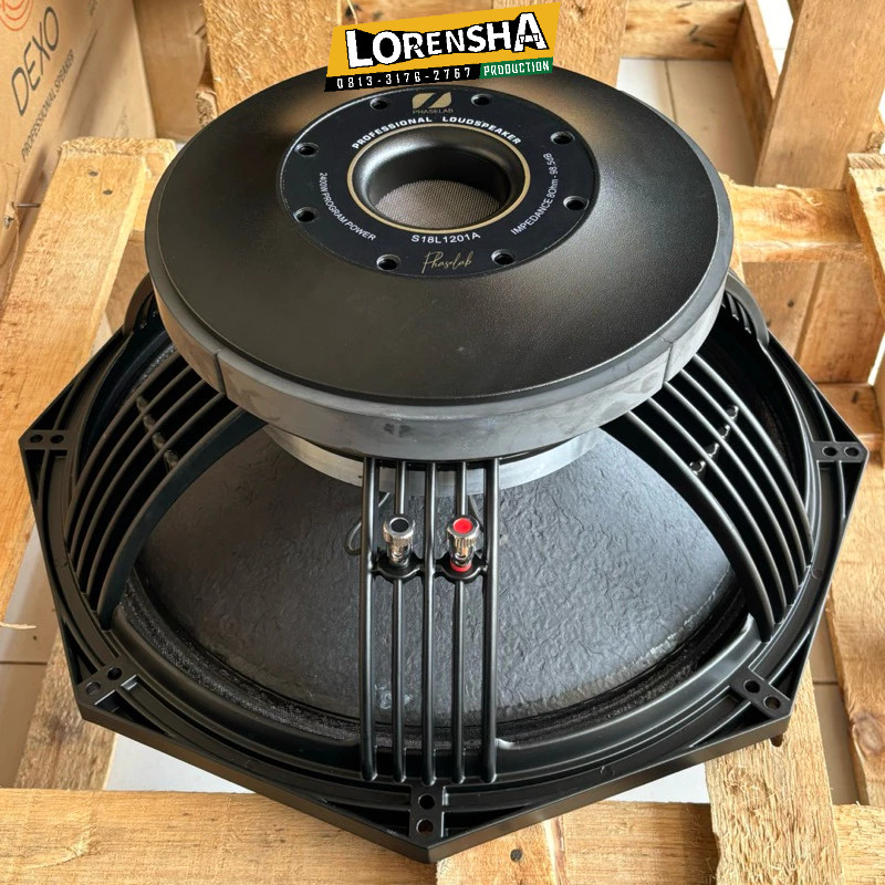 Speaker Phaselab S18L1201A