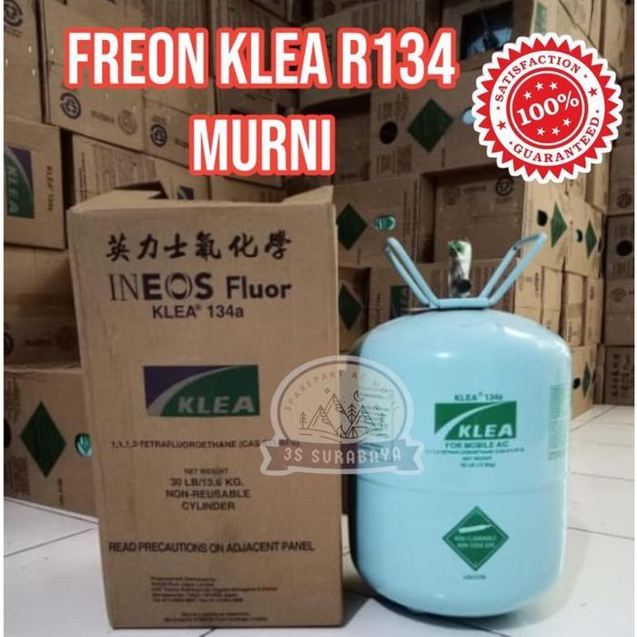 Freon Klea R134 A Tabung 13.6 Kg Murni 100% Ac Mobil Ac Kulkas