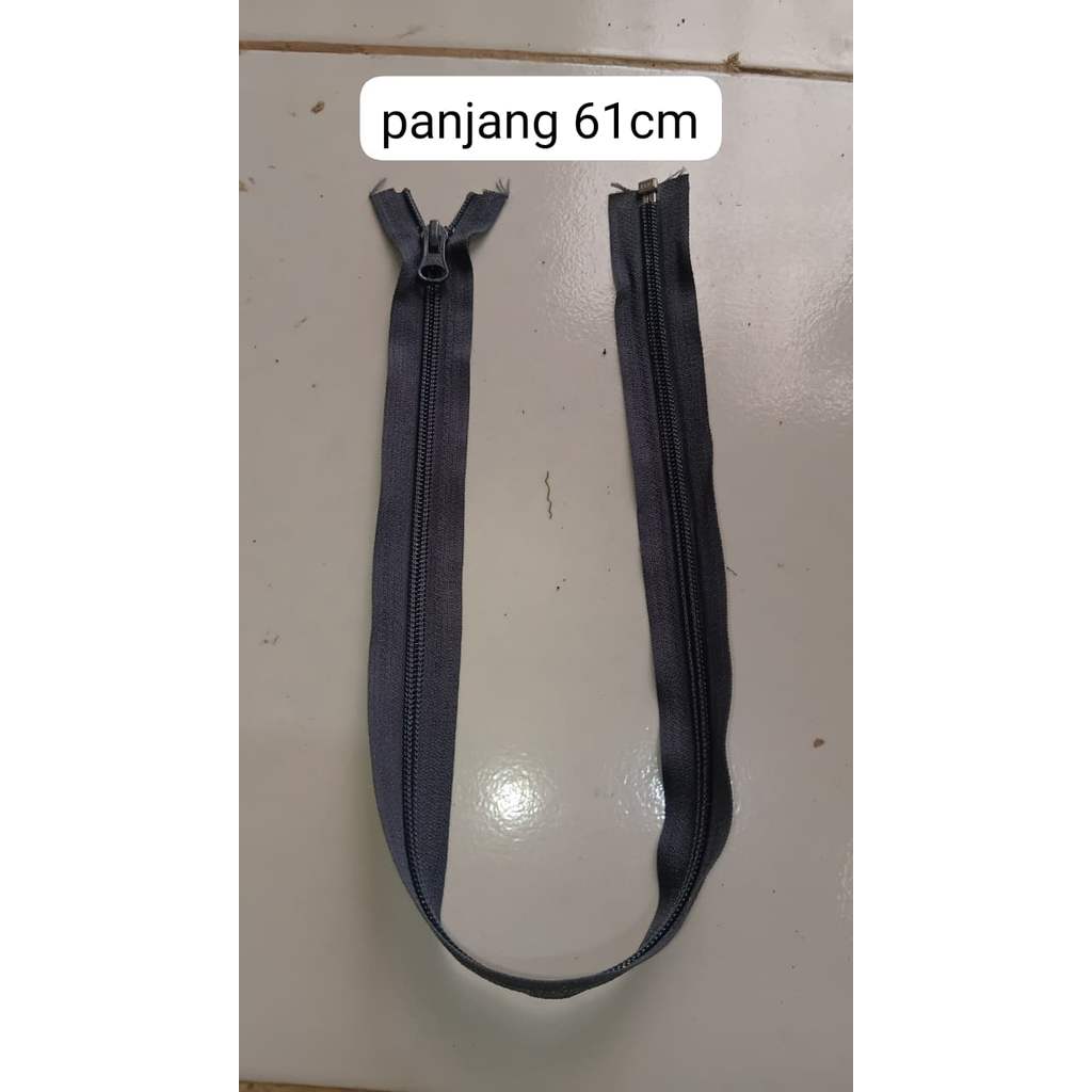 Resleting Jaket Sweater & Tas YKK  Hitam KOLON SPORT  63-80 cm 32 inci Termurah Atw bayar di tempat 