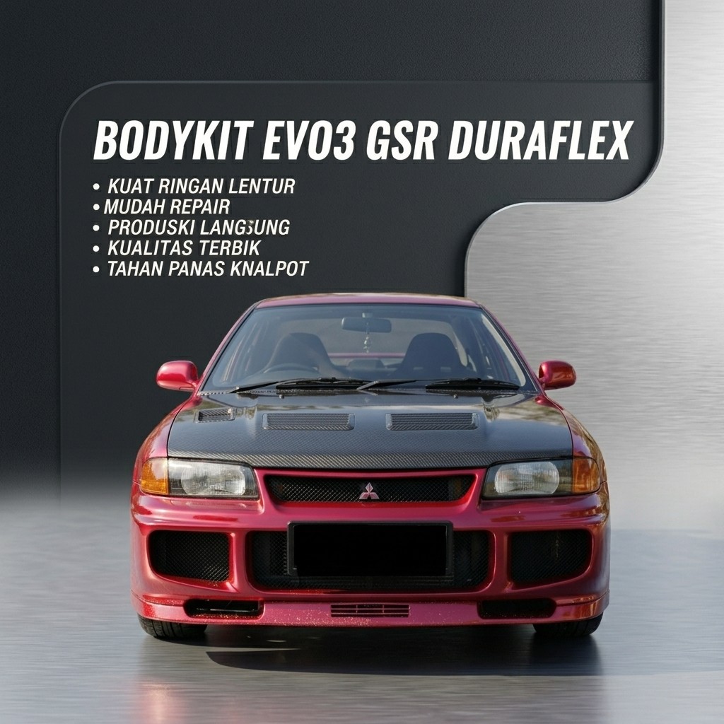 Bodykit LANCER Evo 3 bodikit evo3 GSR BODYKIT MITSUBISHI LANCER 1993 1994 1995