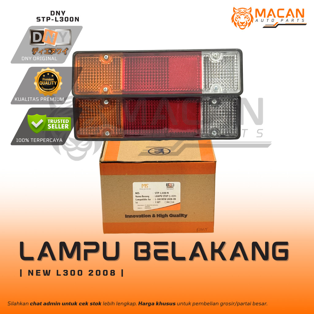 Lampu Belakang Mitsubishi New L300 2008  DNY STP-L300N Stop Lamp | ORI