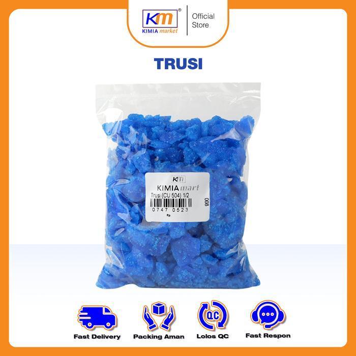 Trusi / Cooper Sulfat / Penjernih Air Biru - Kristal