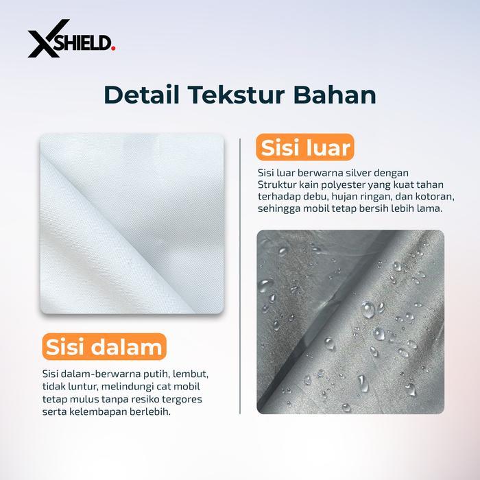 XENIA body cover mobil xenia sarung mobil xenia avanza toyota murah - Xenia plastik