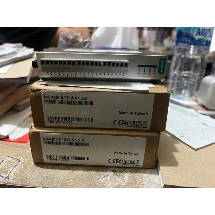 moxa ioLogik E1214 V1.2.4 remote ethernet original taiwan