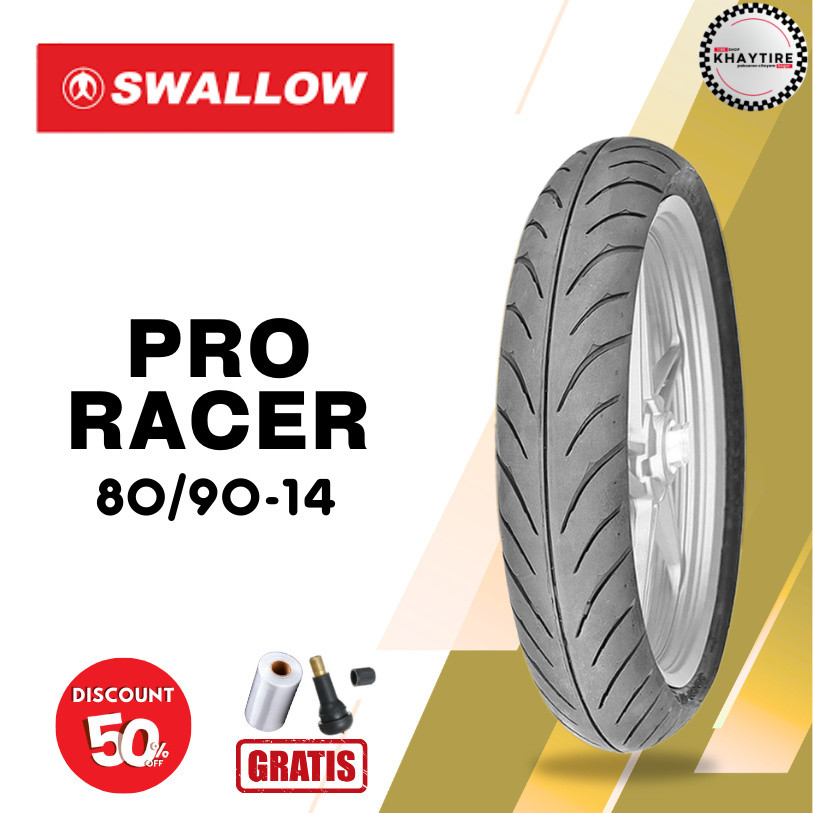 Ban Motor SWALLOW PRO RACER 80/90-14 Tubeless