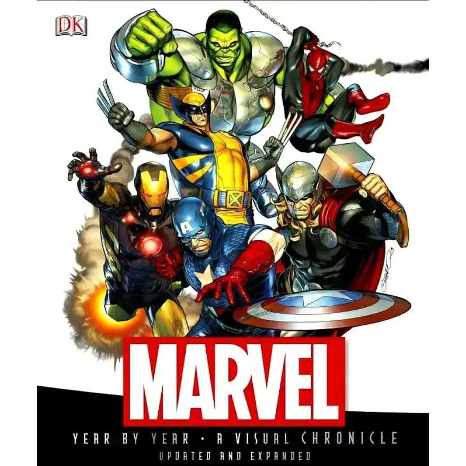 SARJAY - MARVEL YEAR BY YEAR: A VISUAL CHRONICLE