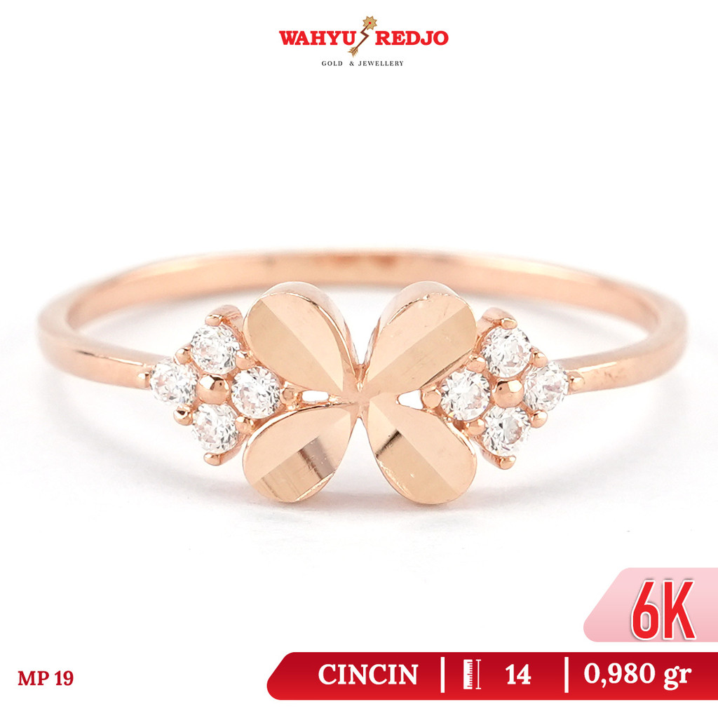 Cincin Emas Kejora Mata 6K Wahyu Redjo CC-6K-31608285-PMR