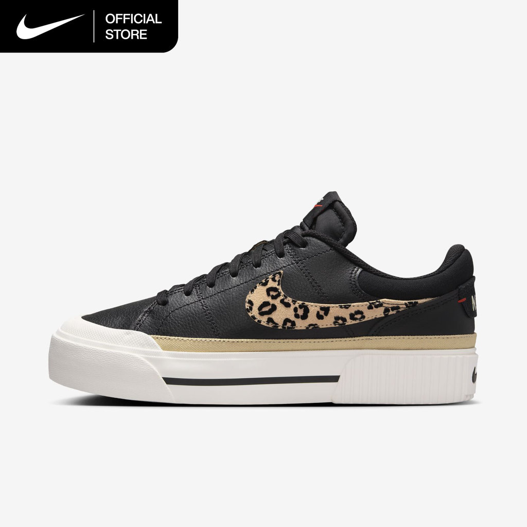Nike Women's Court Legacy Lift Shoes - Black [HF9548-001]