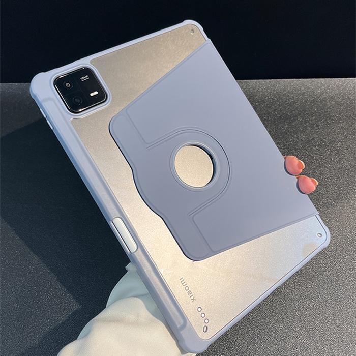 Acrylic Case For Xiaomi Pad 6 720° Rotate Case With Pen Slot Case For Mipad6 - Pink, Xiomi Pad 6/6pr