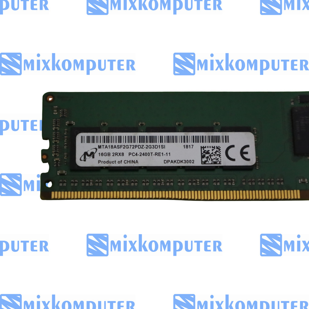Memory Ram Server ECC DDR4 16GB PC4 2400T 2400Mhz