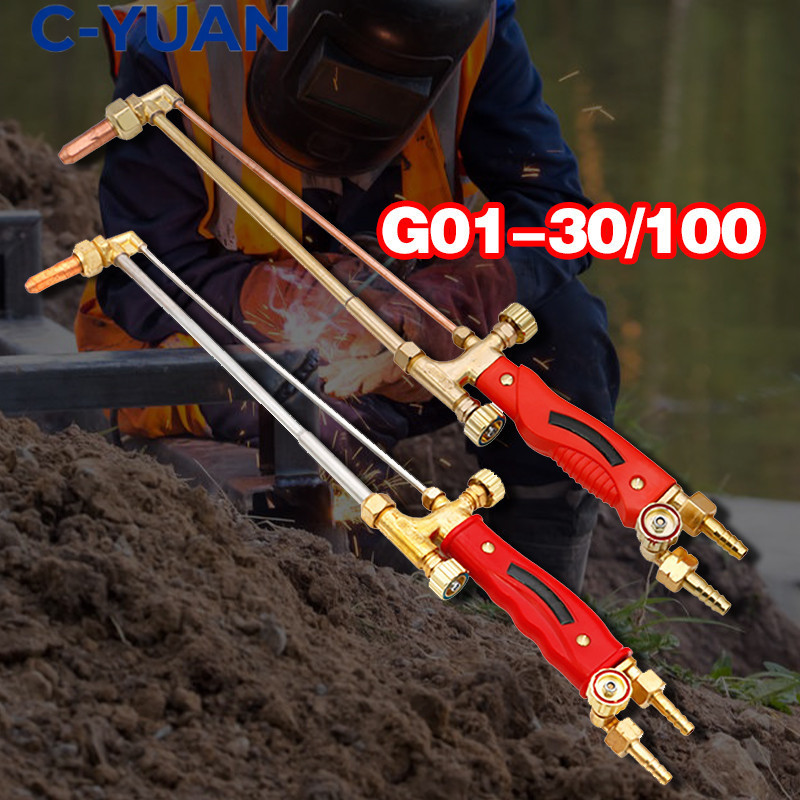 CYUAN Cutting Torch Tembaga / Cutting Torch Blender Las Potong G01-30 G01-100