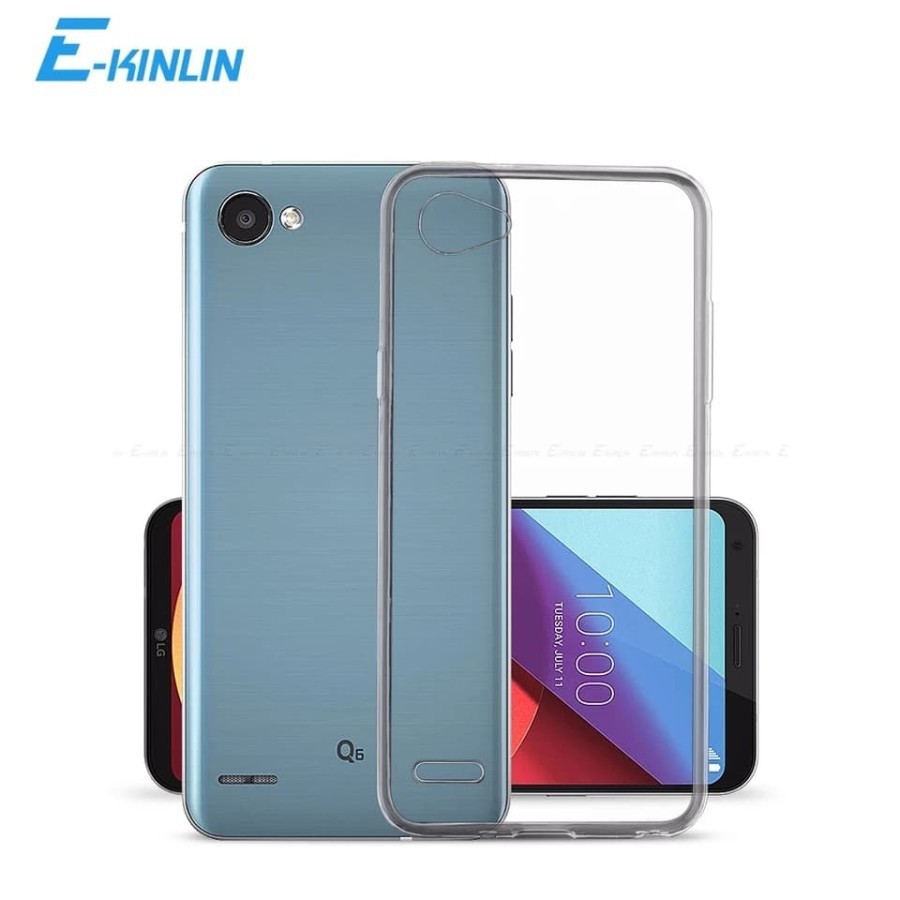 CASE  LG Q6 Q6 PLUS SOFT CASE CLEAR ULTRATHIN JELLY CASE