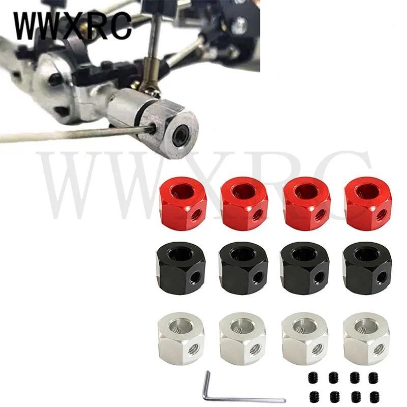 Metal Adapter 5mm to 12mm Aluminum Alloy Adapter for MN86 WPL D12 C14 C24 B14 B16 MN D90 D91 Truck M