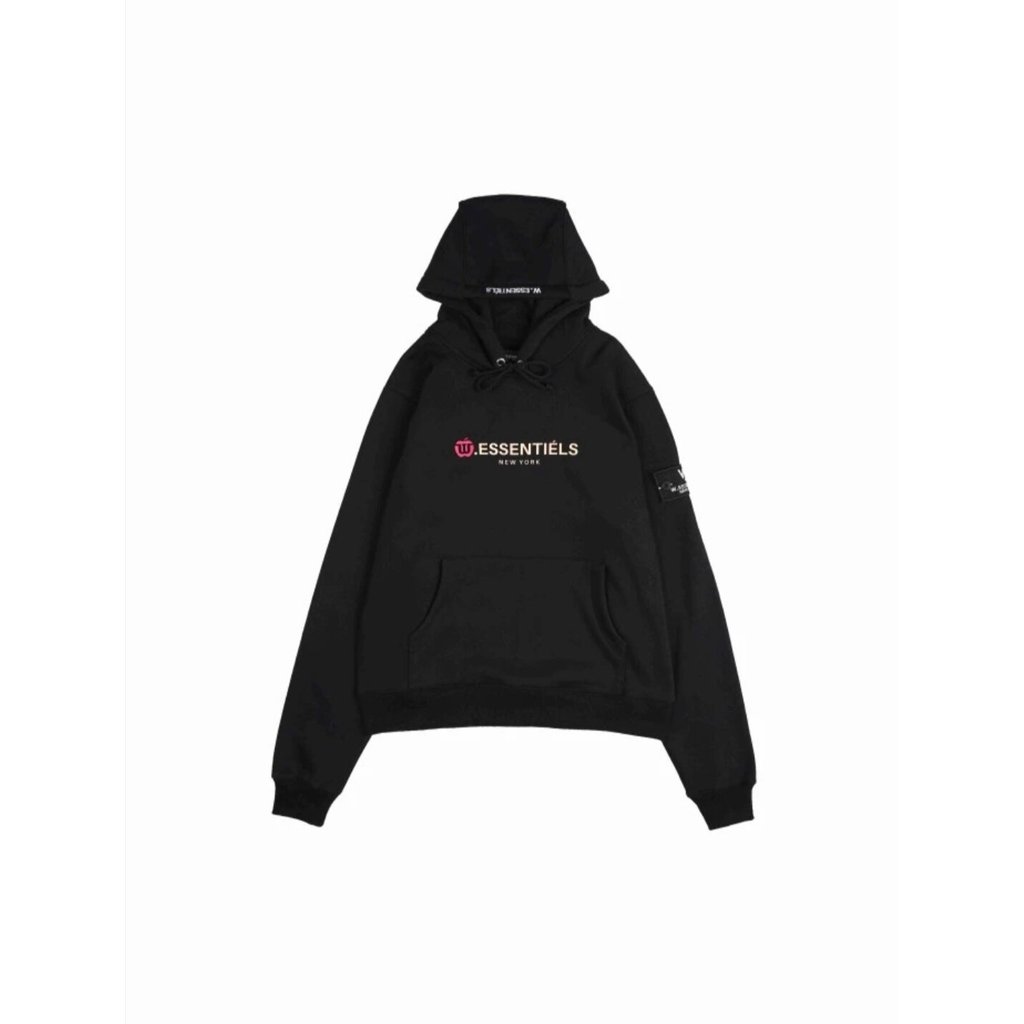 w. essentiels Oversize Hoodie black