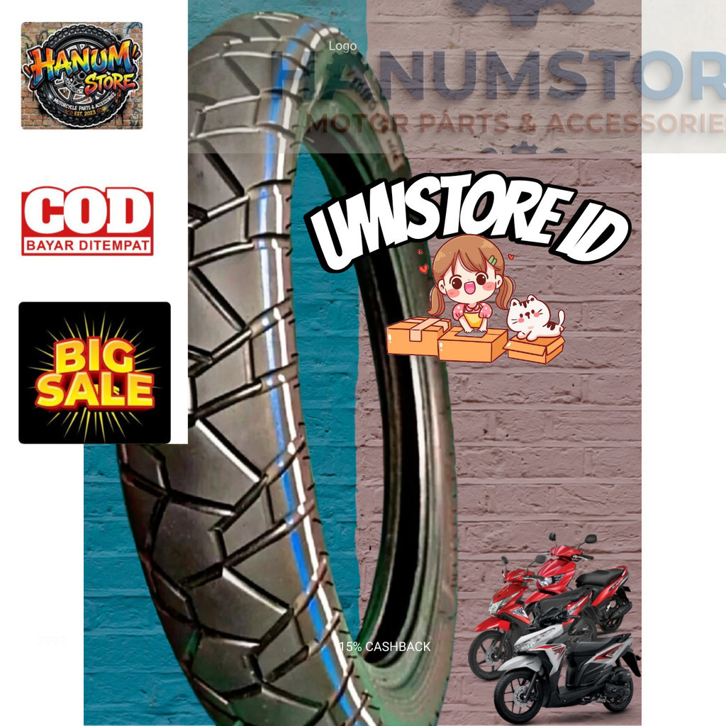 Ban Motor Merk ASPIRA Semi Trail Ring 14 Tubeles