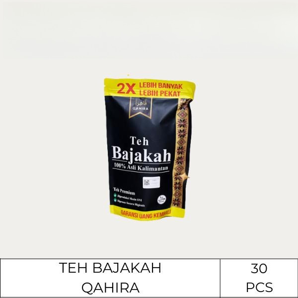 TEH BAJAKAH QAHIRA 30 PCS ORI