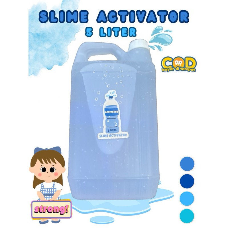 SLIME ACTIVATOR 5.000 ML || SLIME ACTIVATOR STRONG || SLIME ACTIVATOR MURAH || SLIME ACTIVATOR LUCU 