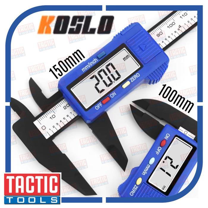 Ready Jangka Sorong Digital Vernier Caliper 100 / 150mm - 100mm