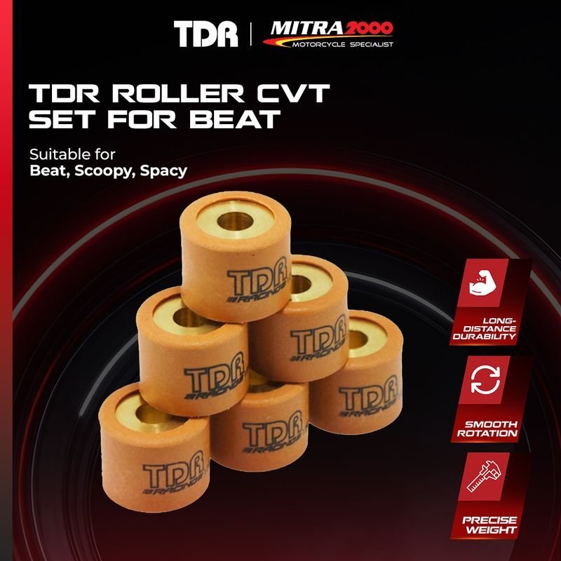 TDR Roller CVT Set for Beat (karbu Only)