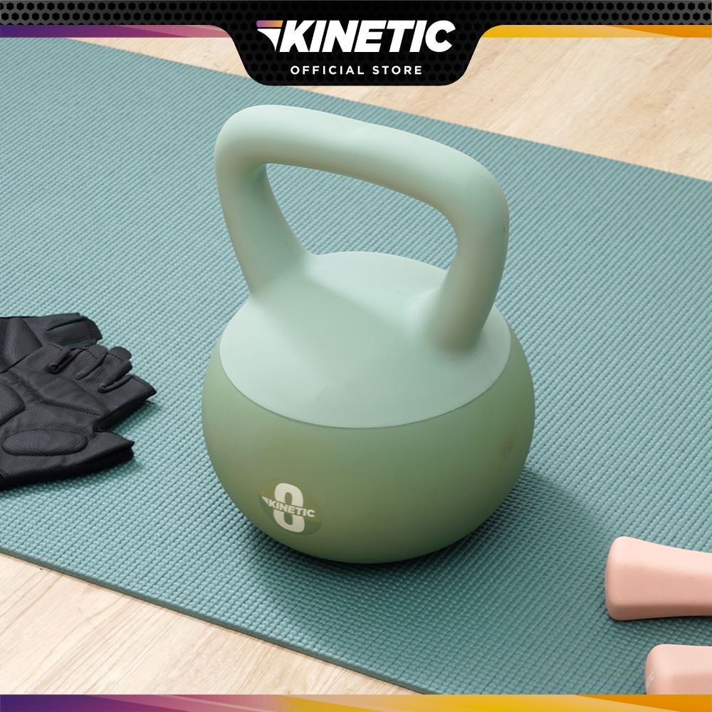 Kinetic Soft Kettlebell Beban Ayun Alat Workout Kettlebel Fitness Perlengkapan Gym Alat Fitness