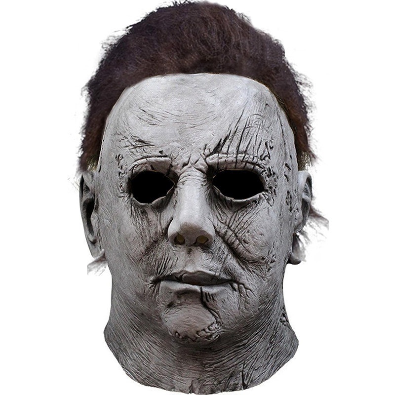 lekmeen- Michael Myers Mask Topeng Hantu Topeng Mike Myers Topeng Pesta Halloween / Aneka