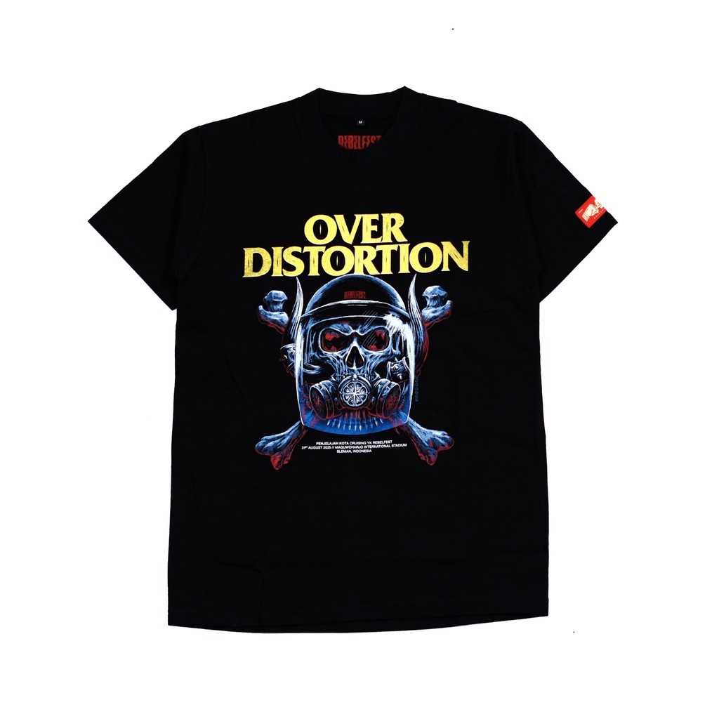 Tshirt OVER DISTORTION - REBELFEST Original