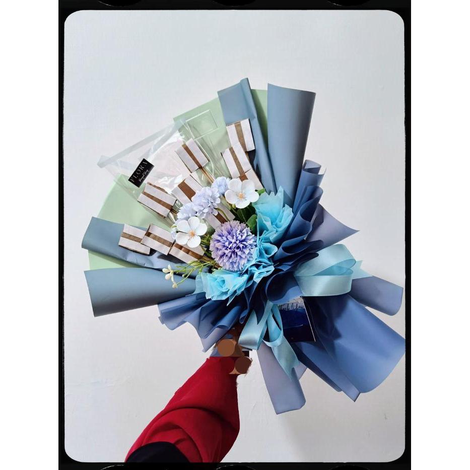 KERANGKA ROKO BOUQUET - BUKET ROKO UNTUK HADIAH WISUDA ULANG TAHUN PASANGAN PACARR - 1, 5 Terlaris