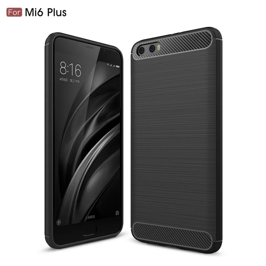 CASE XIAOMI MI6 MI 6 SLIM ARMOR RUGGED CARBON CASE