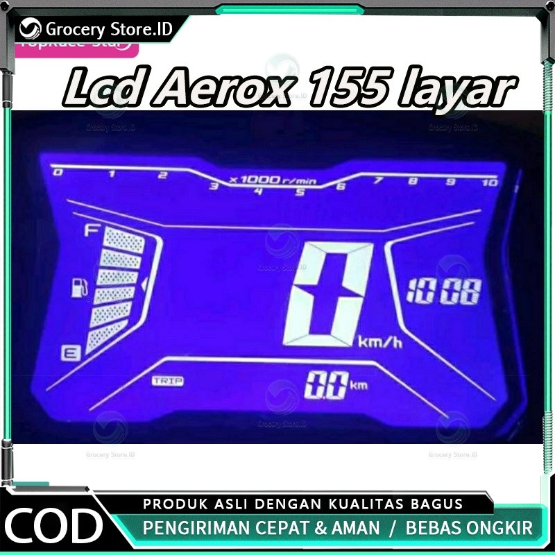 lcd speedometer Aerox yamaha lexi 155 old ori 2017-2020 std abs jaminan normal sby