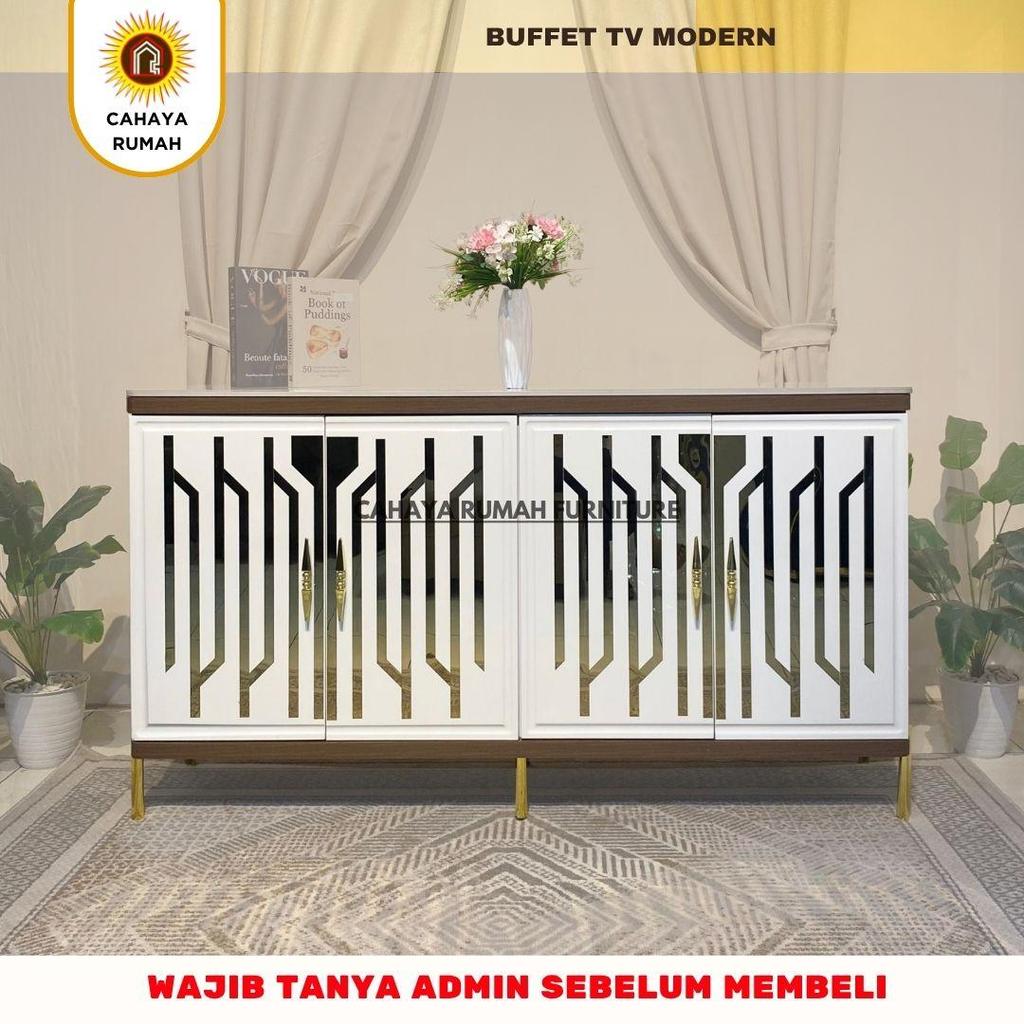 Cahaya Rumah/Buffet Estetik Modern / Buffet tv / Meja Tv/ Meja Kecil/ Meja Tamu