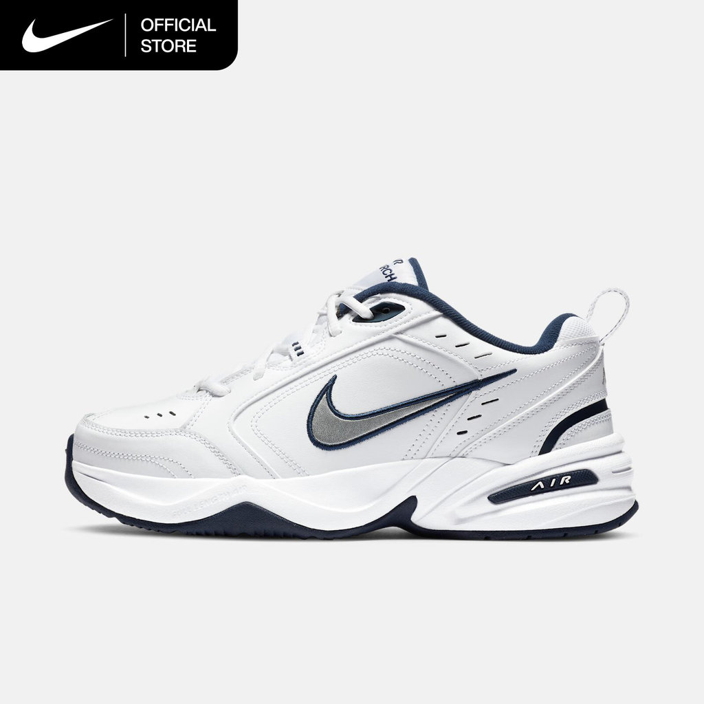 Nike Men's Air Monarch IV Workout Shoes - White [415445-102]