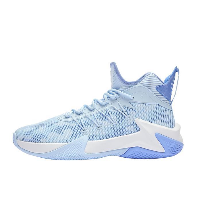 Sepatu QIAODAN Mesh Basketball Shoes Men's 2026 Summer Breathable Sport Shoes Youth Wear-resistant P