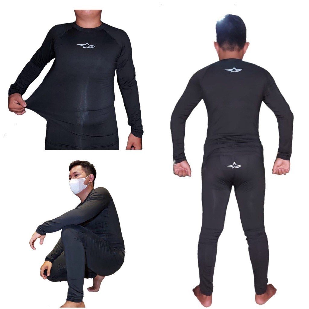 Baju Daleman Jaket Balap ALPINS  / Inner Suit Racing / Innersuit Wearpack Jacket Racing Keren Nyaman