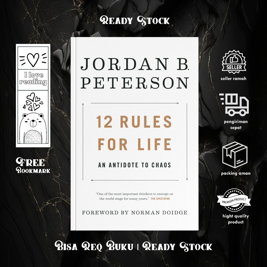 12 Rules For Life by Jordan B Peterson (English/Indonesia)