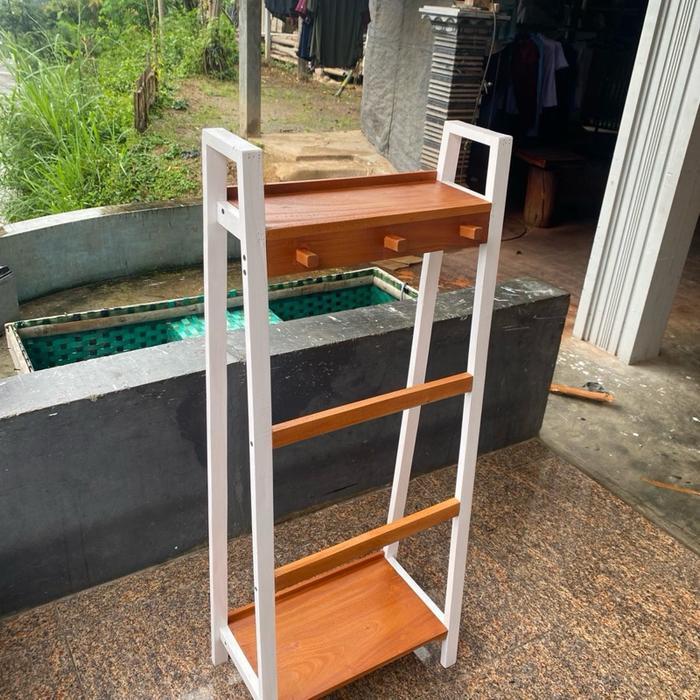 Rak Mukena dan Sajadah Minimalis/Rak Mukena Minimalis - NATURAL