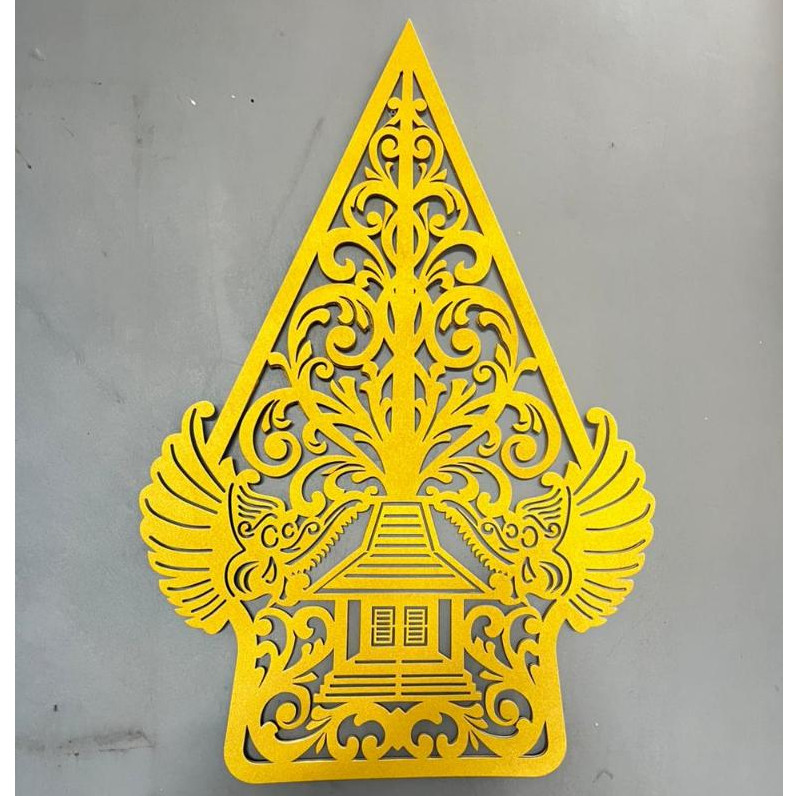 Dekorasi Wayang Kulit Sayap Gunungan Wayang Kulit Sayap Backdrop Pernikahan Termurah