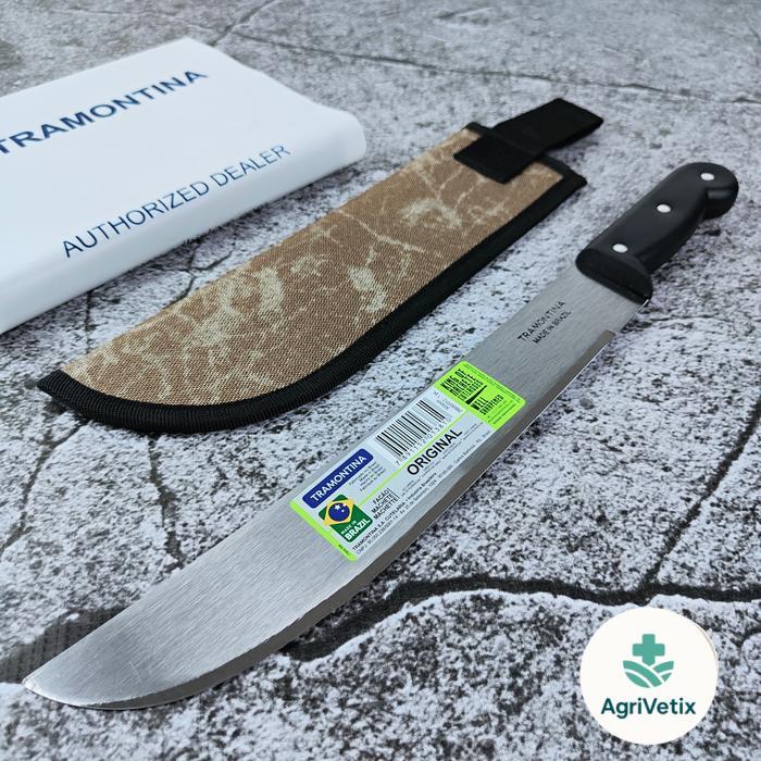 machete parang tebas tramontina brazil 12 " original 26600/012 - Plus sarung
