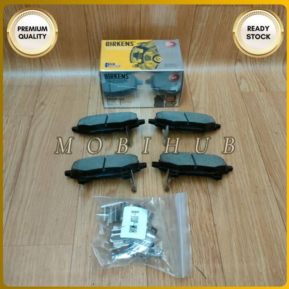 Brake Pad Kampas Rem Belakang Isuzu Mux Birkens