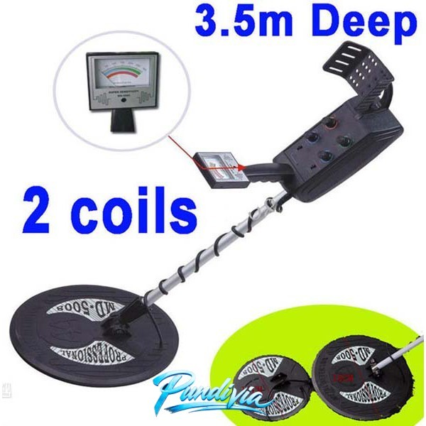 Metal & Gold Detector MD5008 Pelacak Emas Logam MD-5008 Finder Sniper Detektor MD 5008 Pencari Besi