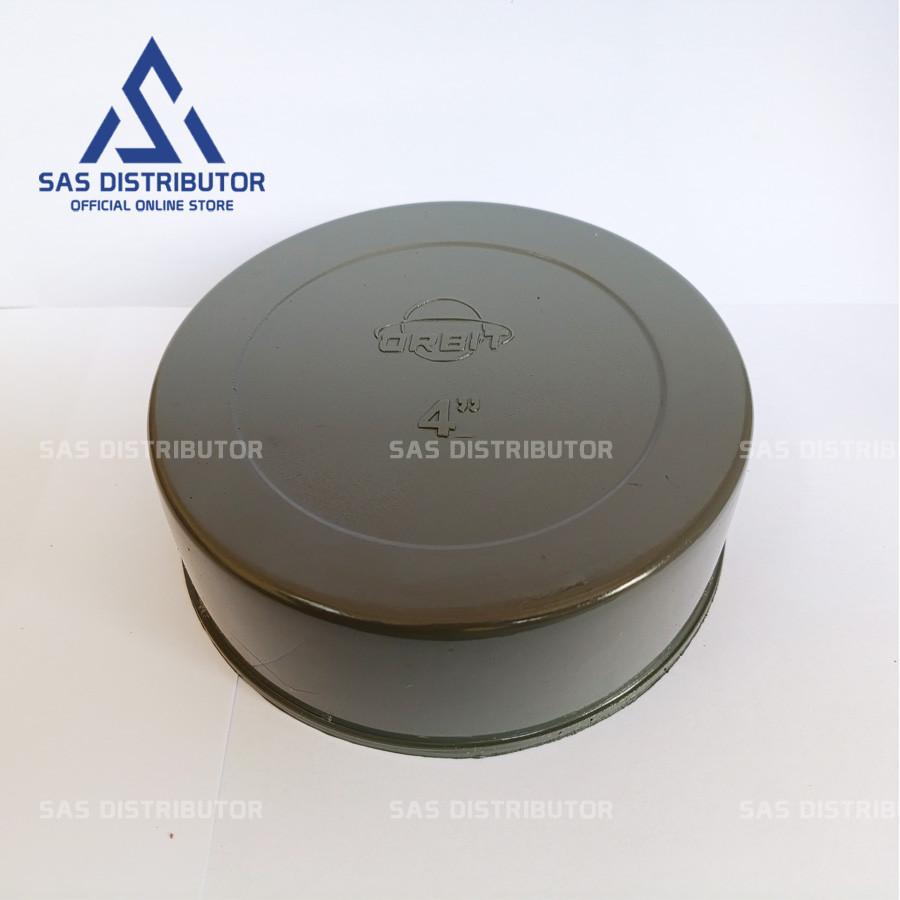Dop 4" inch PVC Orbit | Cap 4" inch | Dop Pipa 4" inch D | Tutup Pipa Bulat 4" in | Dop Polos 4 inch