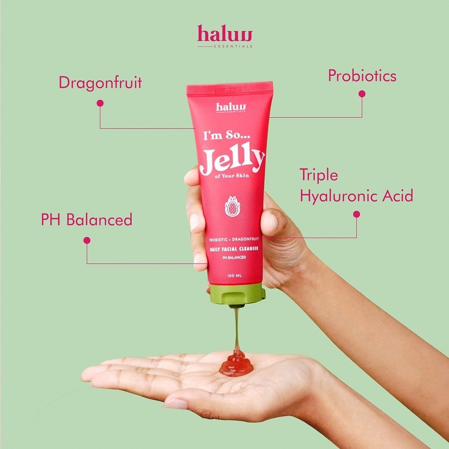 Haluu Essentials I'm So Jelly Of Your Skin Facial Cleanser